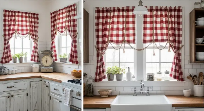 18 Brilliant Kitchen Curtains Ideas That Add Softness And Style