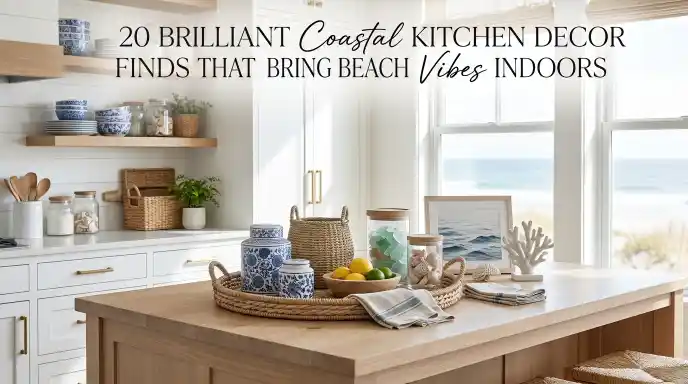 20 Brilliant Coastal Kitchen Decor Finds That Bring Beach Vibes Indoors