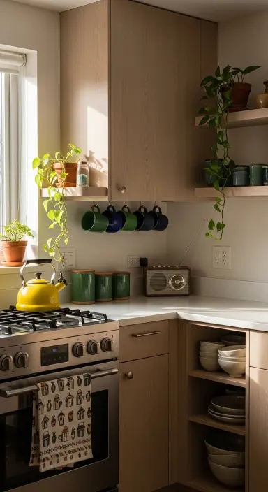 Eclectic Kitchen Decor 13