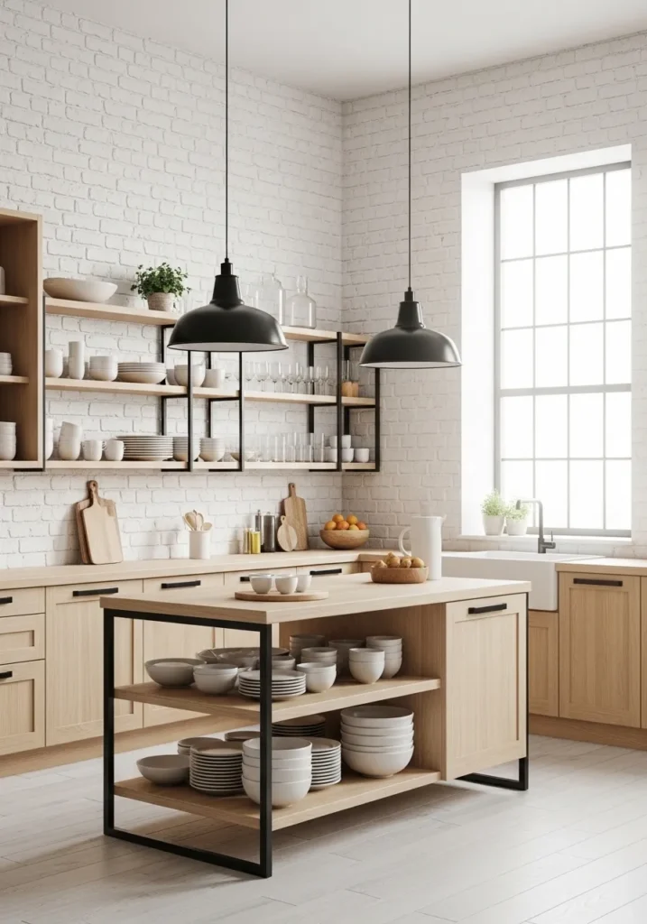 Industrial Kitchen Decor Elements 12