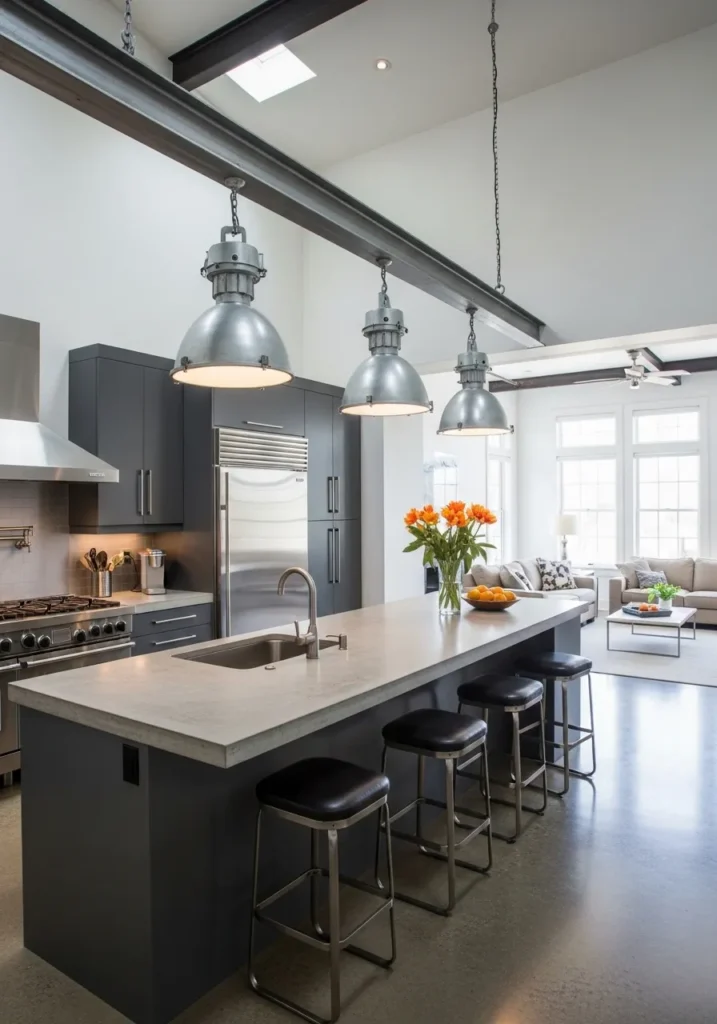 Industrial Kitchen Decor Elements 13