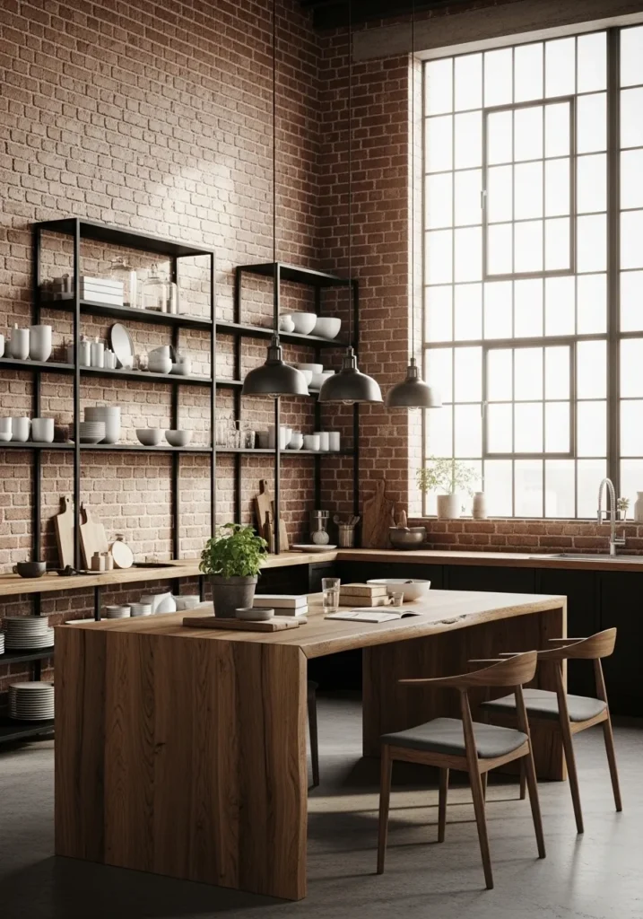 Industrial Kitchen Decor Elements1