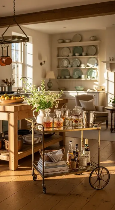 Kitchen Bar Cart Ideas 19