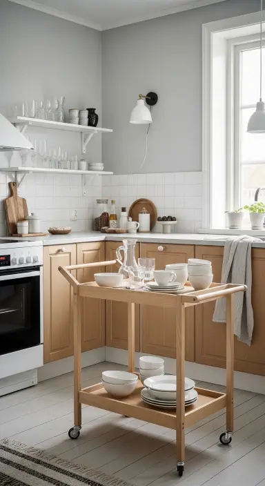 Kitchen Bar Cart Ideas 5