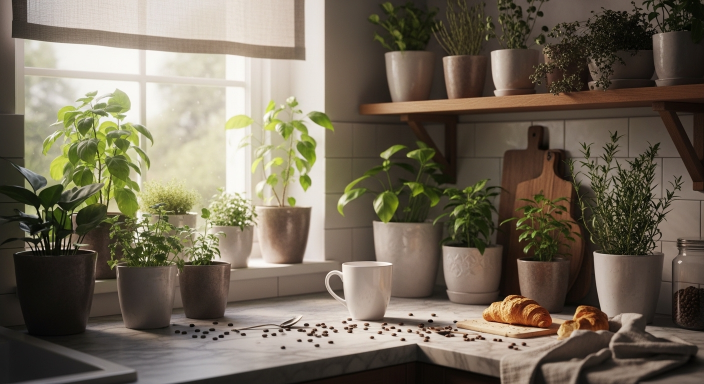 Kitchen Plants Decor 0