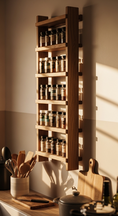 Kitchen Spice Rack1