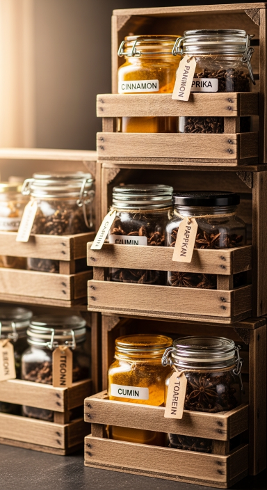 Kitchen Spice Rack10
