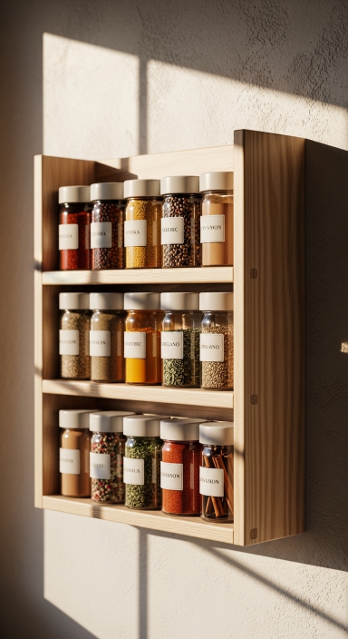 Kitchen Spice Rack16