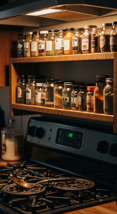 Kitchen Spice Rack3