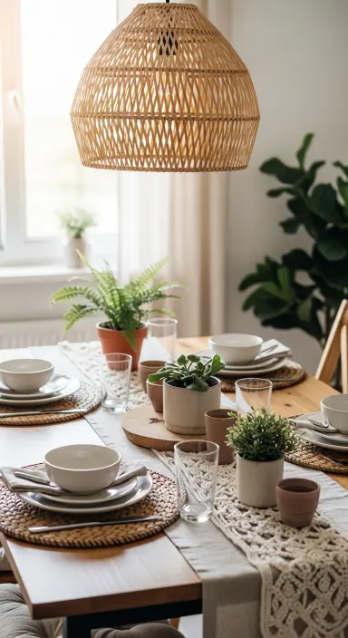 Kitchen Table Decor Setups 1