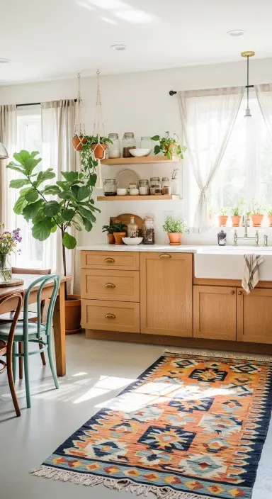 Kitchen Table Decor Setups 11