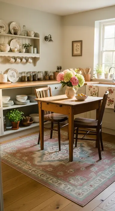 Kitchen Table Decor Setups 13