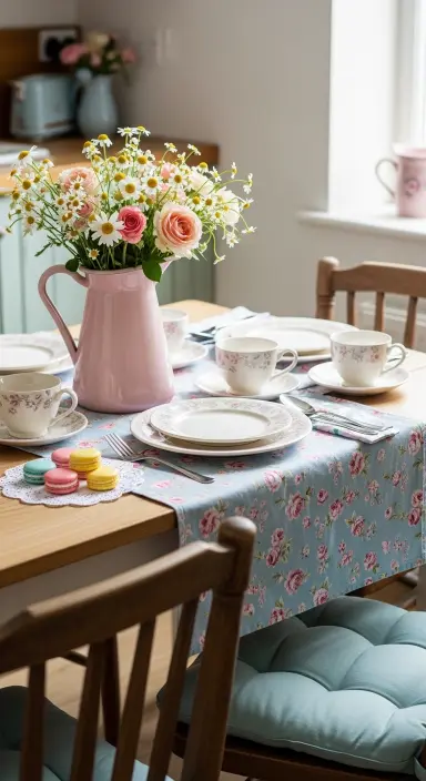 Kitchen Table Decor Setups 15