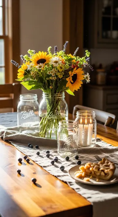Kitchen Table Decor Setups 3