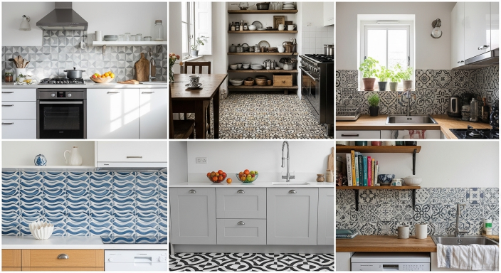 Patterned Tile feature