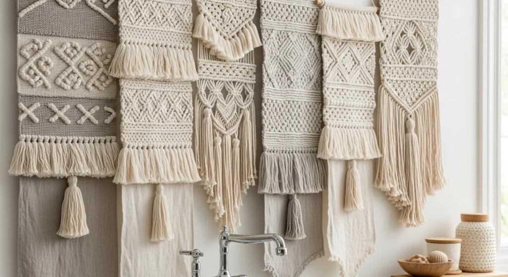 Neutral Textile Wall Hanging