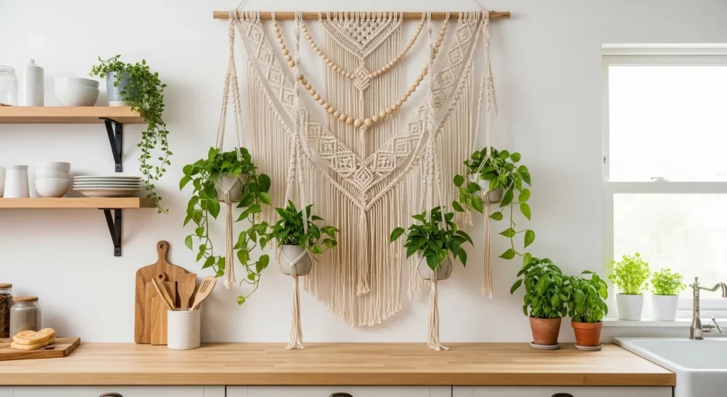 Macrame Wall Hanging Kitchen