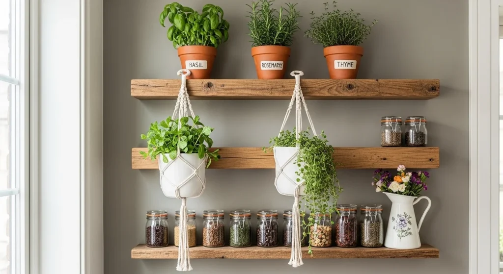 herb garden wall