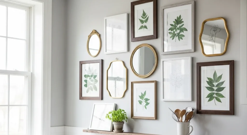 Classic Gallery Wall Kitchen