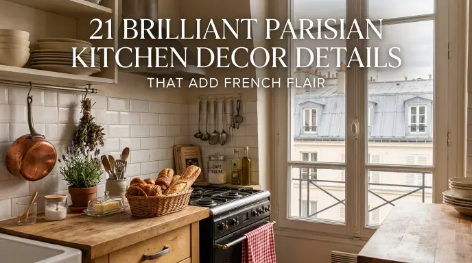 21 Brilliant Parisian Kitchen Decor Details That Add French Flair 
