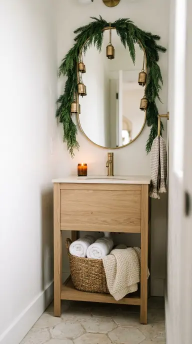 Bathroom Christmas Decor 1