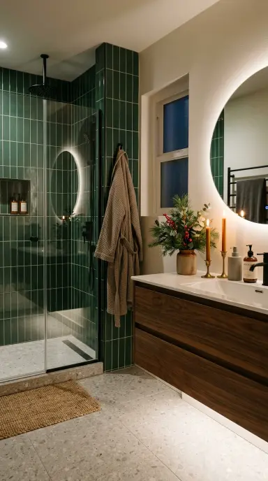 Bathroom Christmas Decor 11