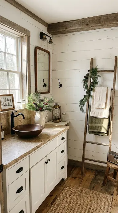 Bathroom Christmas Decor 12