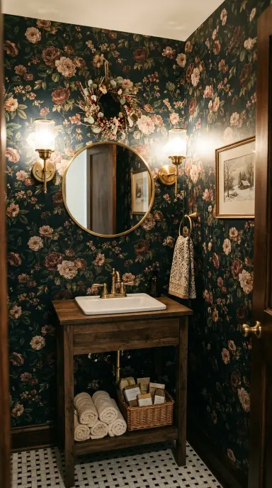 Bathroom Christmas Decor 13