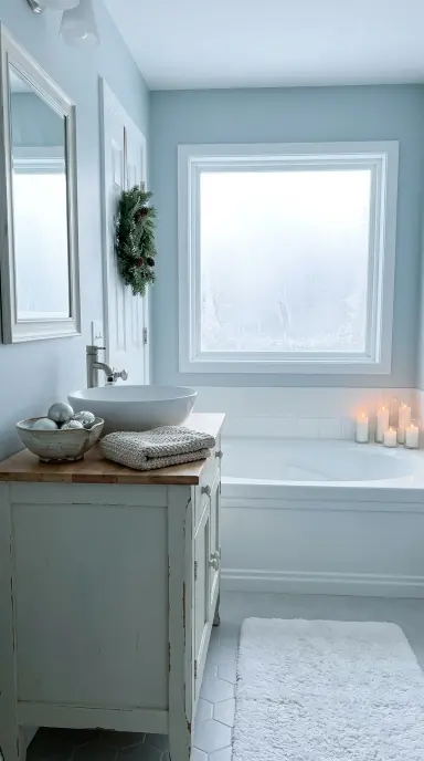 Bathroom Christmas Decor 14