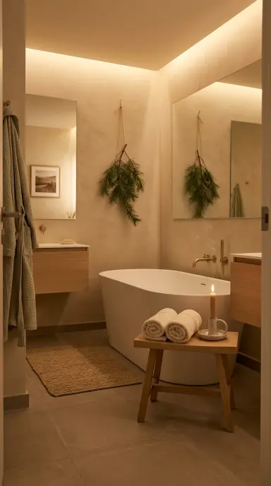 Bathroom Christmas Decor 15