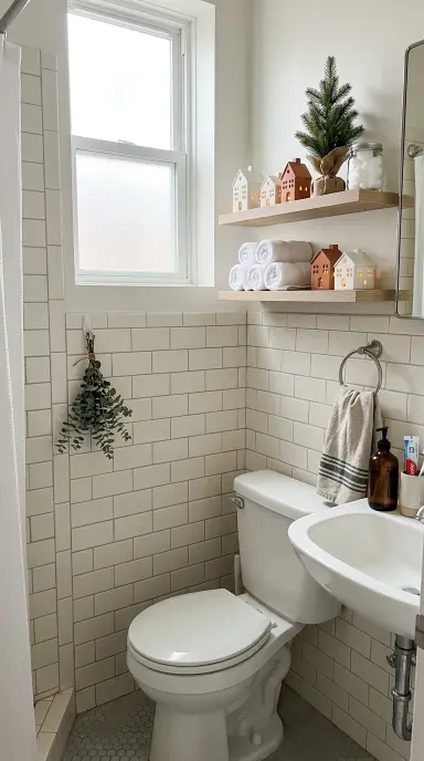 Bathroom Christmas Decor 3