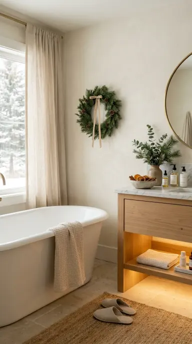 Bathroom Christmas Decor 5
