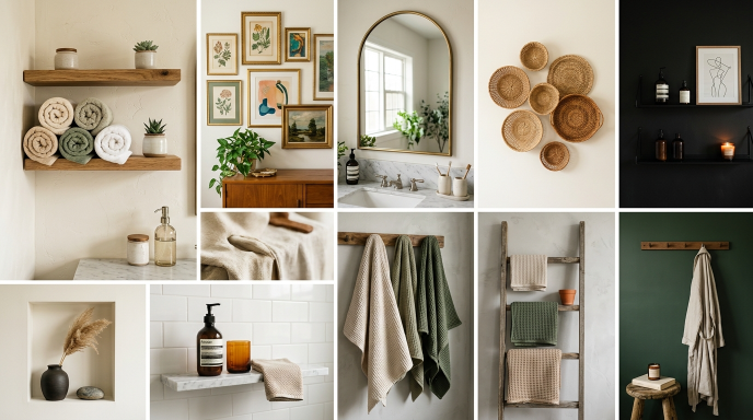 17 Stunning Bathroom Wall Decor Ideas That Turn Blank Walls Into Wow Factors 