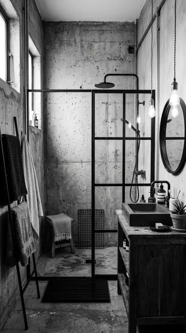 Black and White Bathroom 14