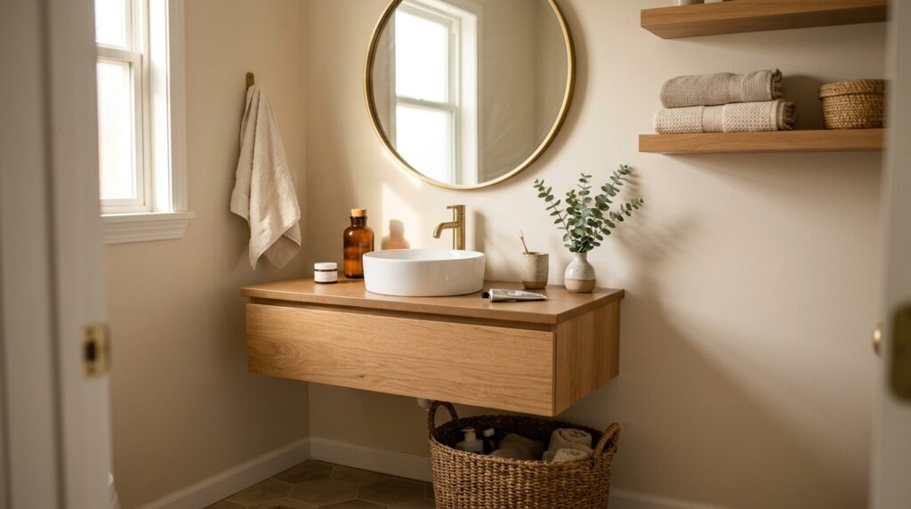 Clever Small Bathroom0