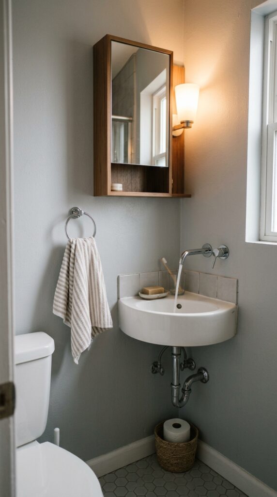 Clever Small Bathroom17
