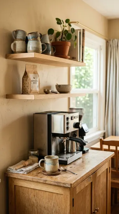 Coffee Station Kitchen Decor 1