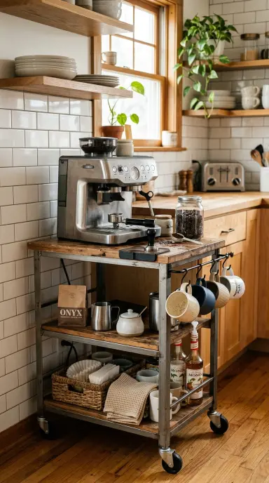 Coffee Station Kitchen Decor 10