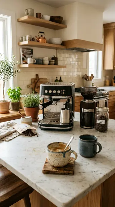 Coffee Station Kitchen Decor 11
