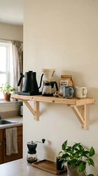Coffee Station Kitchen Decor 13