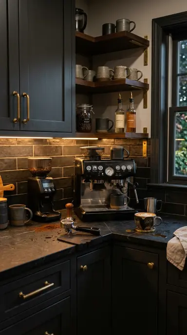 Coffee Station Kitchen Decor 8