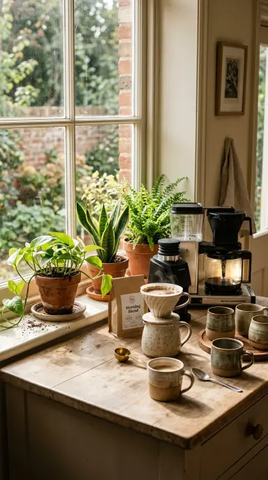 Coffee Station Kitchen Decor 9