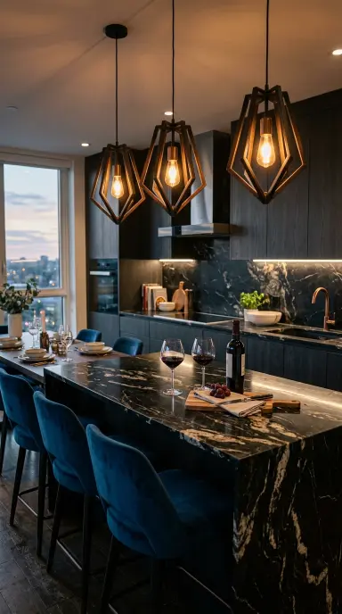 Dark Kitchen Decor 5