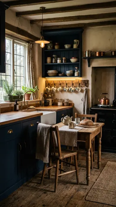 Dark Kitchen Decor 6