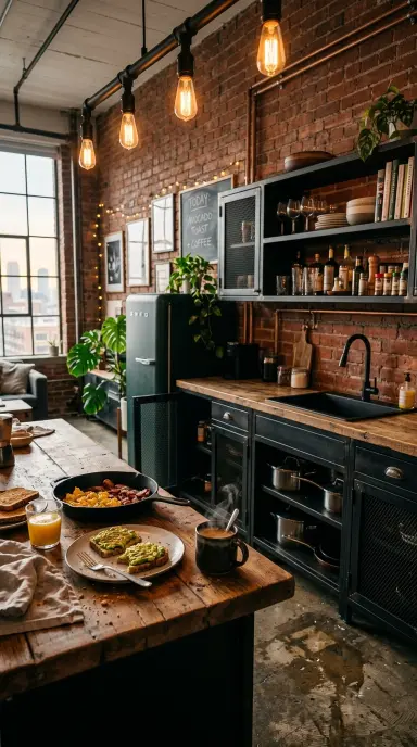 Dark Kitchen Decor 7