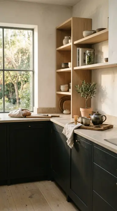 Dark Kitchen Decor 8