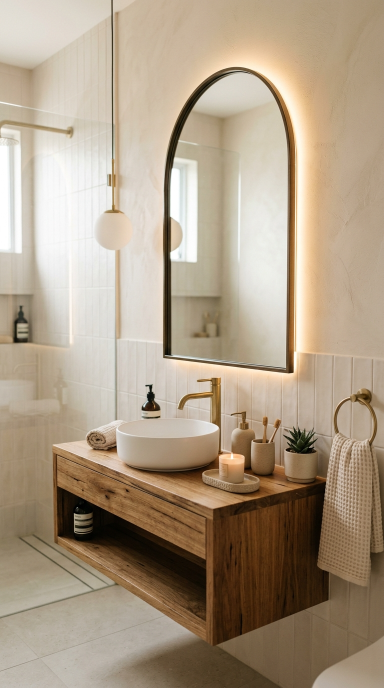 Dreamy Aesthetic Bathroom13