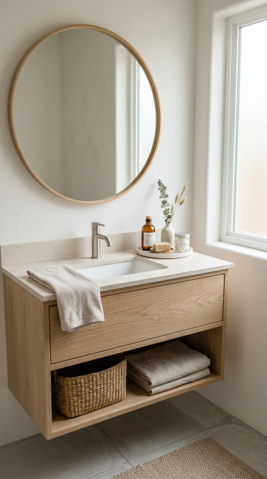 Dreamy Aesthetic Bathroom15