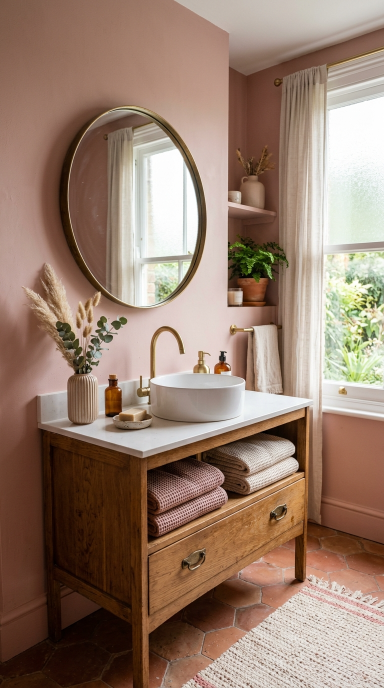 Dreamy Aesthetic Bathroom9