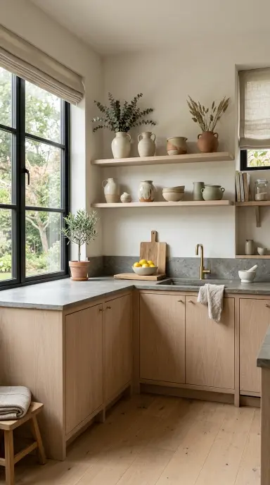 Earthy Kitchen Decor 13